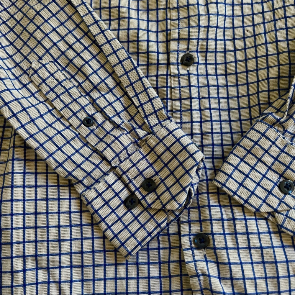 Checkered button up - Picture 3 of 8